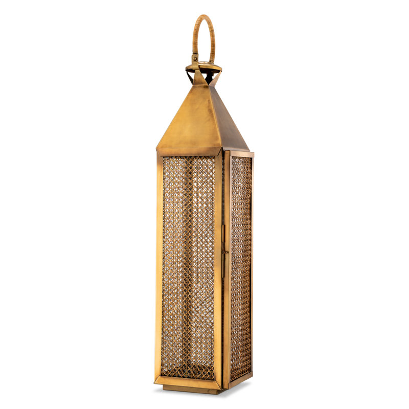 Festival Tabletop Lantern, 44.88" H x 9.06" W x 9.45" D
