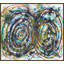 «Infinity XVIII» par Danielle Davis, peinture encadrée-63968259