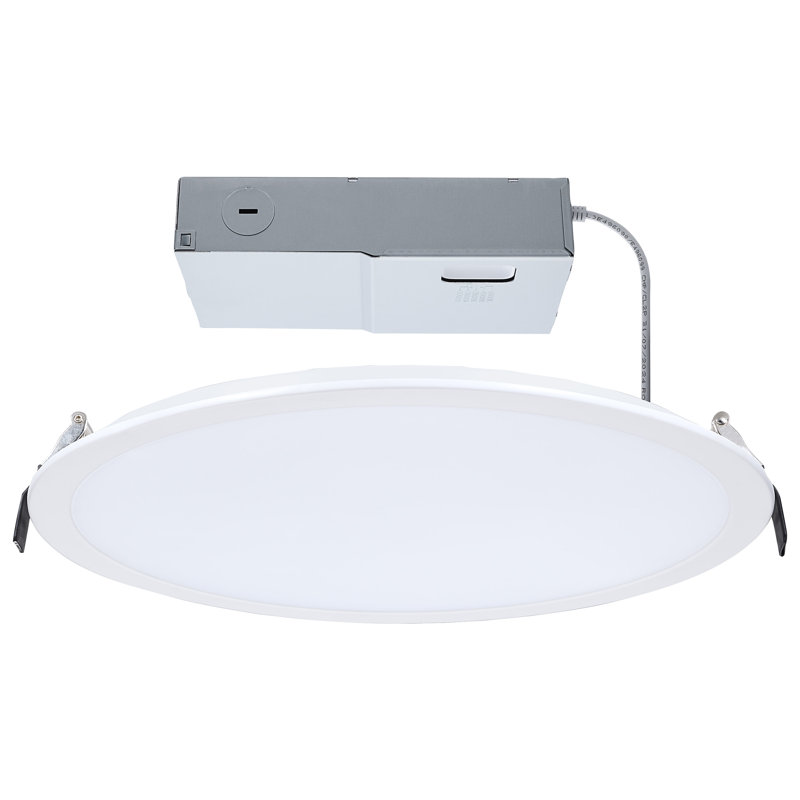 11.43'' Selectable Color Temperature Dimmable Air-Tight IC Rated LED Canless Recessed Lighting Kit