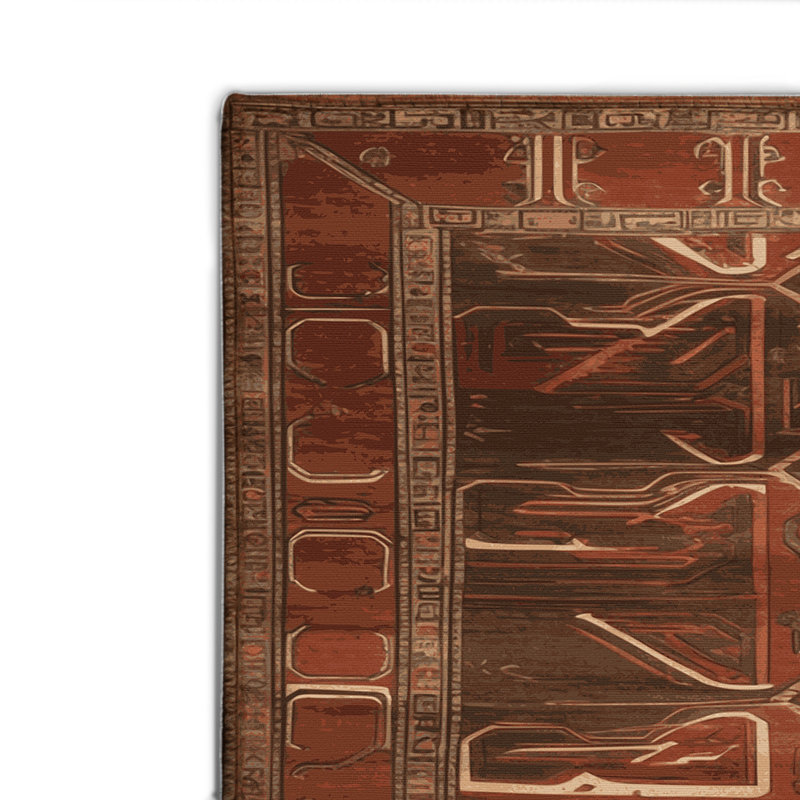 Tapis intérieur et extérieur ArtDeco, Rectangulaire 2 pi x 3 pi