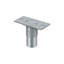 Deltana SPDP278U26 Dust Proof Strike, Adjustable, 2-7/8" x 1-3/8" in Polished Chrome-810711632