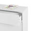 Armoire à chaussures moderne et multifonctionnelle avec 2 tiroirs rabattables, rangement pour chaussures autoportant-263562774