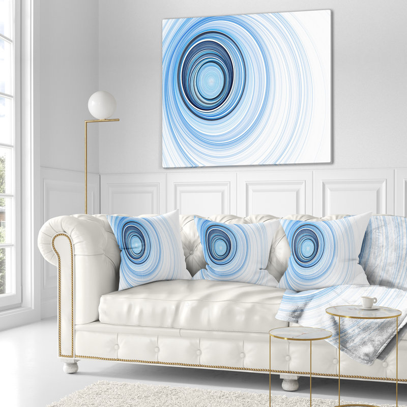 Coussin Blue, 18 po x 18 po, Carré