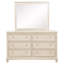 Commode de chambre 6 tiroirs Pembroke