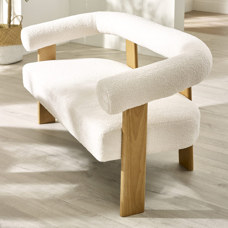 Destyny 2 Seater Boucle Loveseat