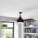 Aftin 52'' Ceiling Fan with LED Lights