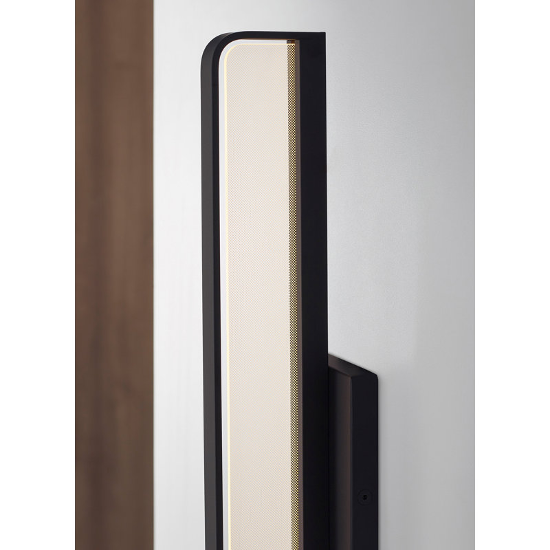 Banda 13 Wall/Bath, Matte Black
