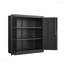Armoire de rangement avec casiers de rangement et serrures de porte