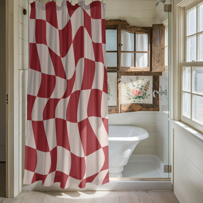 Rideau de douche Xmas Groovy - Premium
