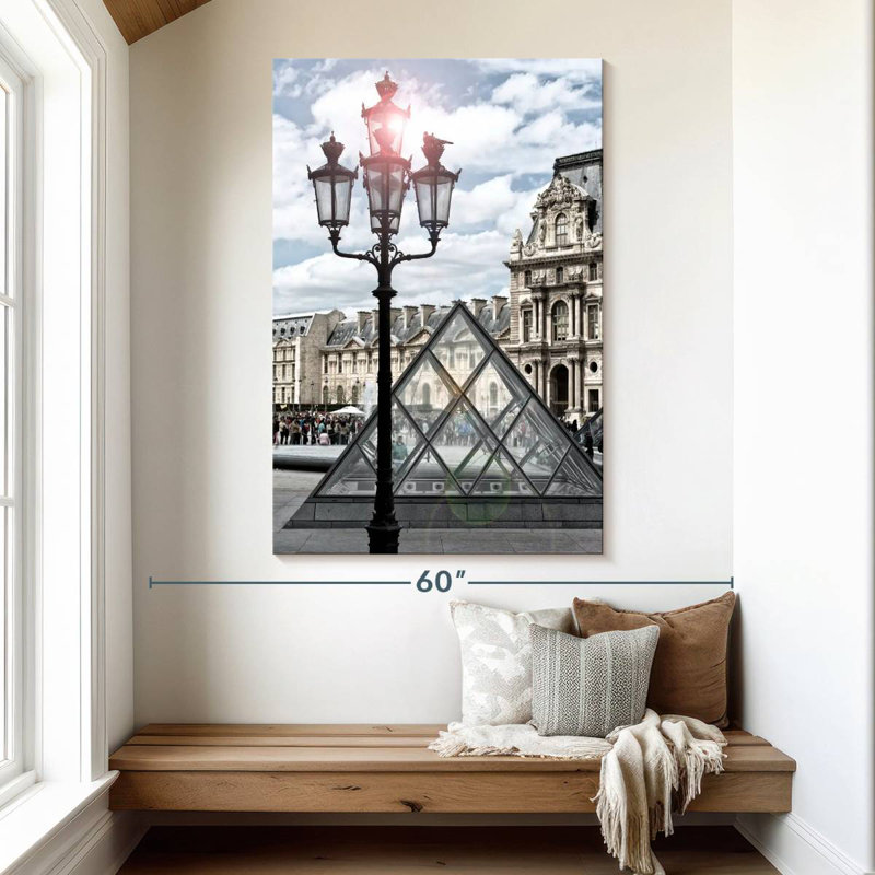 Aime Little Pyramid, 51" H x 34" W