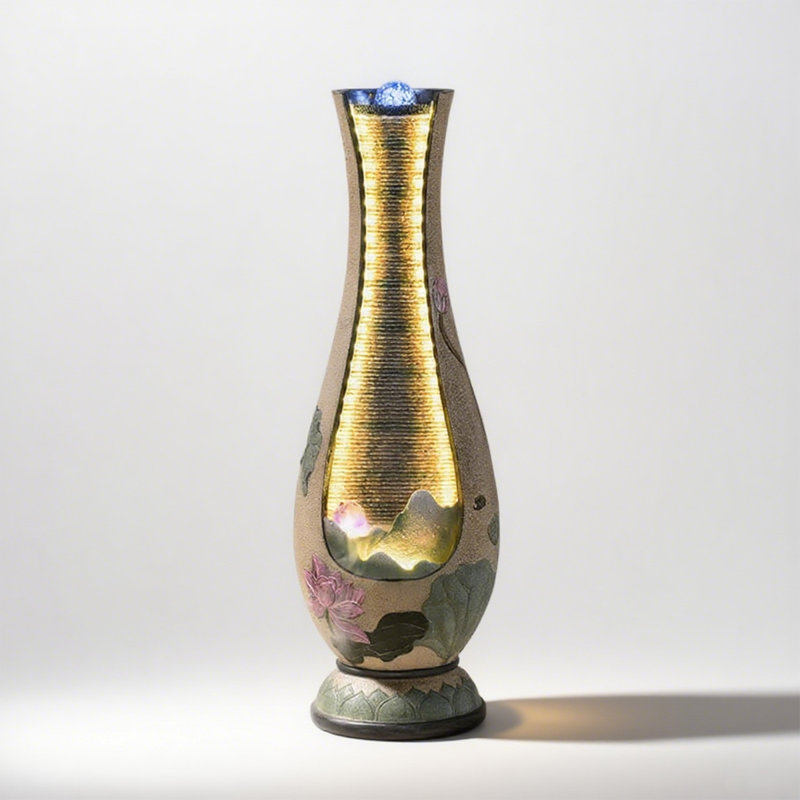 Simple Artistic Flowing Water Ornament