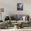 «Showtime Movie Night Popcorn», art mural sur toile flottante, conception par Susan Arnot-1353787701-1353787704