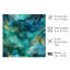 «Abstract Crystal Geode I», reproduction d'art moderne sans cadre-1561186047