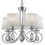 Lustre traditionnel à 5 lumières Roscoe