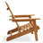 Fowles Solid Wood Folding Adirondack Chair-982446274
