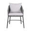 Chaise de patio avec coussin Brysa