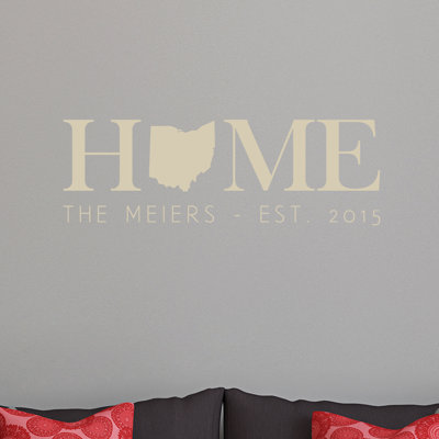 Adhésif décoratif Home State