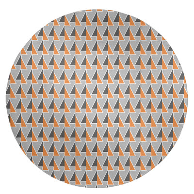 Tapis gris/jaune shifted arrows
