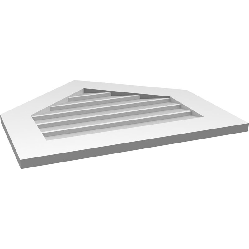 Ventilateur à pignon en uréthane non-fonctionnel Signature, H 24 po x l 26 po x P 1 po