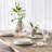 Villeroy & Boch Manufacture Rock Blanc 12-Piece Dinnerware Set, Service for 4, Plates & Bowls