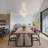 Light Dimmable Chandelier With Hanging Chain