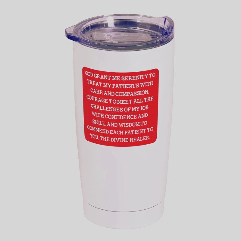 20 oz. Gobelet de voyage isolé en acier inoxydable
