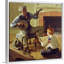 Norman Rockwell, le joueur de banjo, art mural sur toile-953040666-953040678