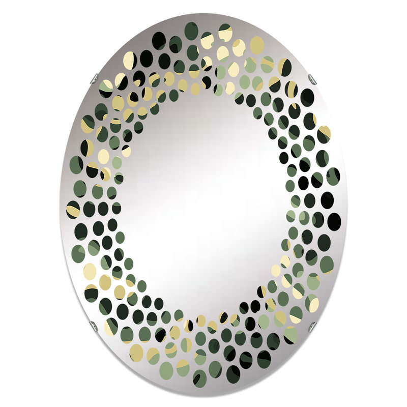 Miroir mural oval, 29,5 po x 19,6 po