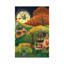 Halloween Witches House by Cheryl Bartley - Wrapped Canvas Painting-1718055855