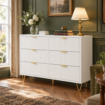 100 cm W Chest of 6 Drawers