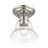 Akera Small 1-Light 6.25" Semi Flush Mount-188298533