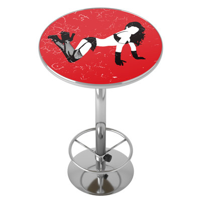 Round Metal Base Dining Table