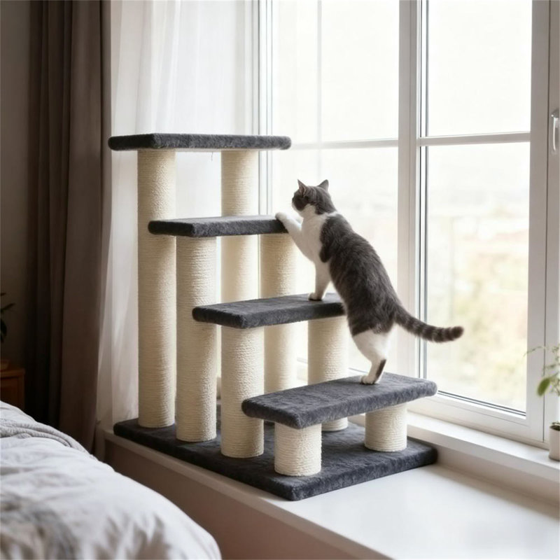 Tour pour chat à 4 niveaux