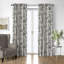 Bronte Ivory Cotton Rod Pocket Drapery Panel Set of 2-955805674