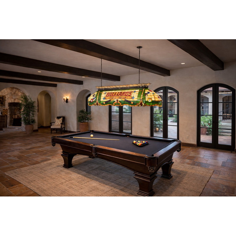Luminaire pour table de billard Tiffany Cosme