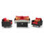 Milo Motion 4 Piece Rattan Sunbrella Sofa Set with Cushions-1874284948-1874284949