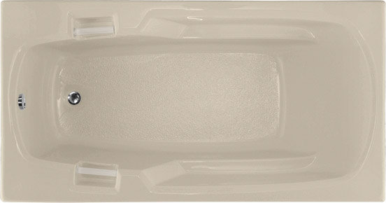 Builder 6032 60'' L Soaking Bathtub, Almond