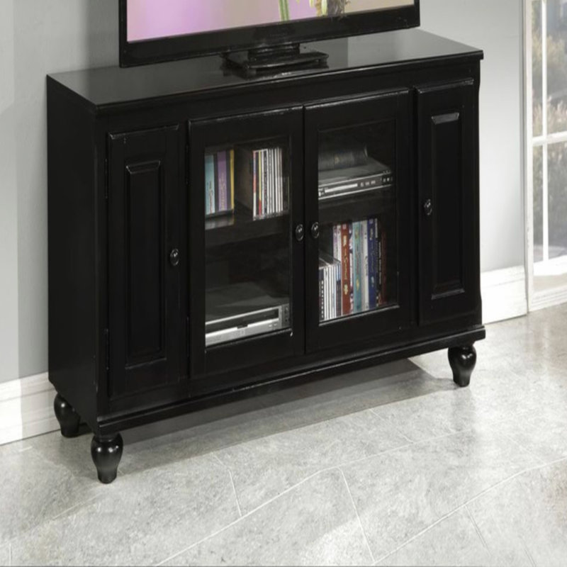 Black Finish TV Stand