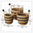 Ameera 3 Piece Woven Wicker Baskets