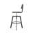 Buth Swivel Solid Wood Adjustable Height Stool-1066838131