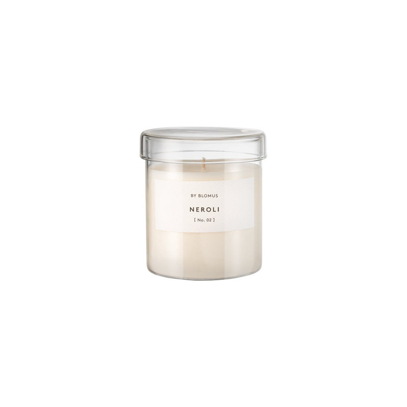 VALOA Scented Candle in Glass Container, 10.5 oz. Jar, Lily White