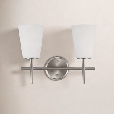 Erlandson 2 Light Dimmable Vanity Light