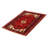 Anzaldua Red Rug 3'5" x 4'6"