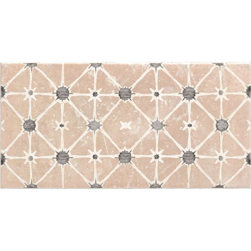 Arcilla 6" x 12" Porcelain Floor and Wall Tile, White Décor
