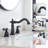 Clayborne Two Handle Oil Rubbed Bronze Faucet