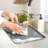 Calphalon  Premier Ceramic Nonstick 11" Square Griddle, Mushroom Gray