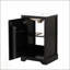 Meuble-lavabo de 20 pouces avec lavabo, porte à fermeture douce, support de rangement et tablette réglable pour espaces compacts-1467521442