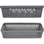 Ensemble de panier de rangement en plastique Glad