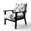 Chaise rembourrée Modern-108632942