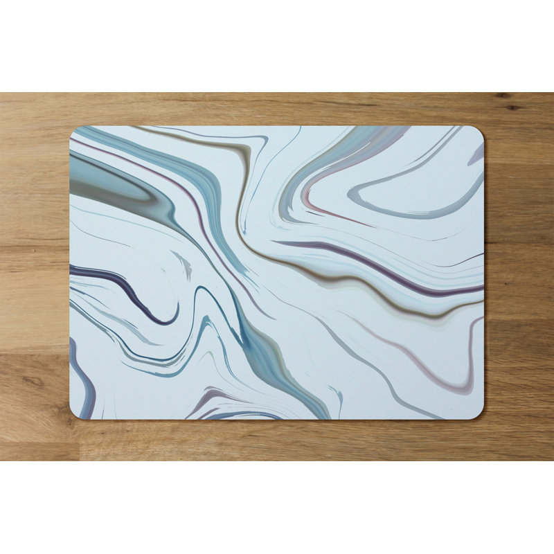 Sheyla Wood, Polyester Abstract Rectangle Placemat